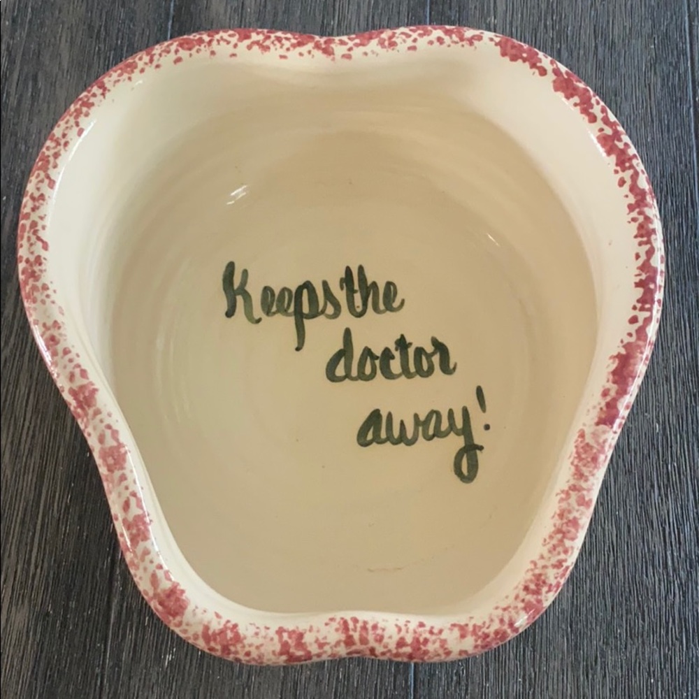 Apple Shaped Bowl